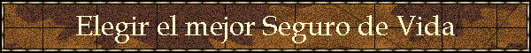 Elegir el mejor Seguro de Vida