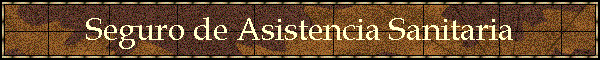 Seguro de Asistencia Sanitaria