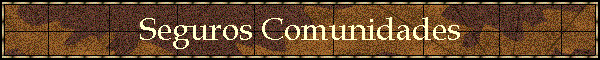 Seguros Comunidades