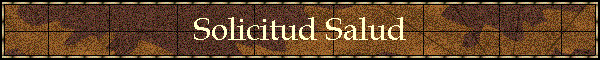 Solicitud Salud